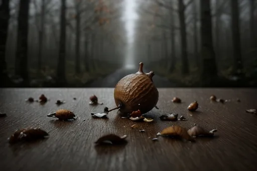 Prompt: I don’t love you anymore you silly little acorn 