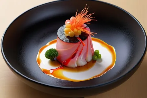 Prompt: Hiroyuki Sakai’s signature dish.