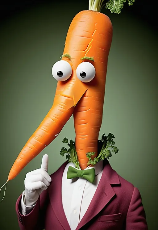 Prompt: We all like the cut of your jib, dicknose; if those carrots could talk, they’d have a story to tell!