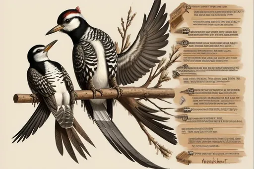 Prompt: Methodological woodpeckers 