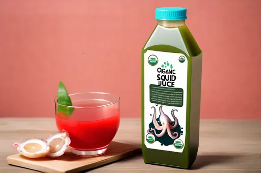 Prompt: Organic squid juice 