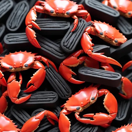 Prompt: A perfect collection of ambient crab licorice 