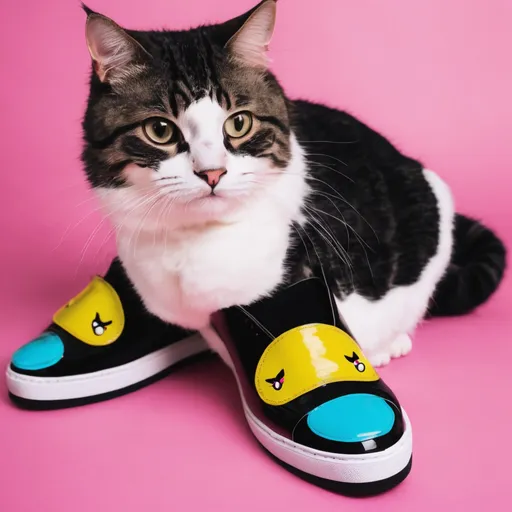 Prompt: shoes for cats