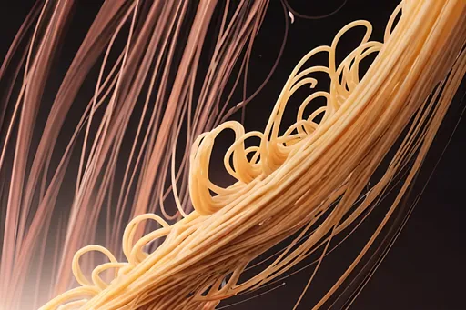 Prompt: Vortices of spaghetti 