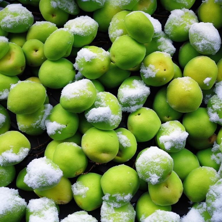 Prompt: Arctic snowfruit 