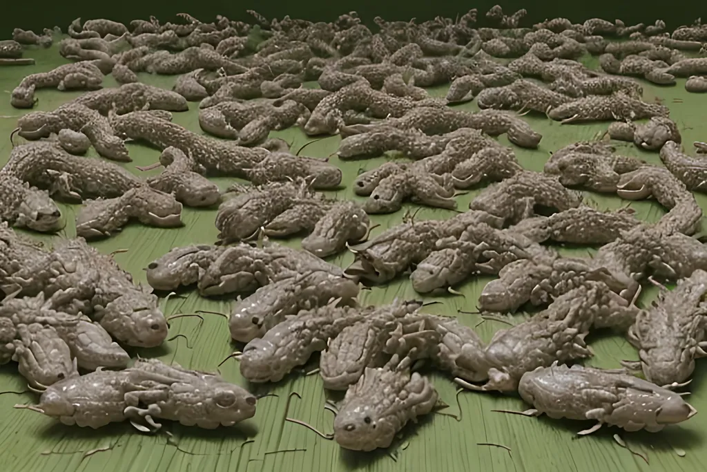 Prompt: Choot choot tacolina tramponoodles Julius harticor infestation 