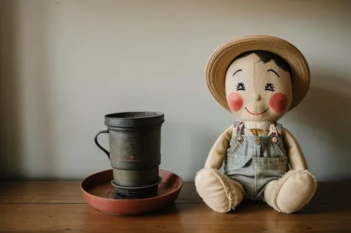 Prompt: wabi sabi howdy doody