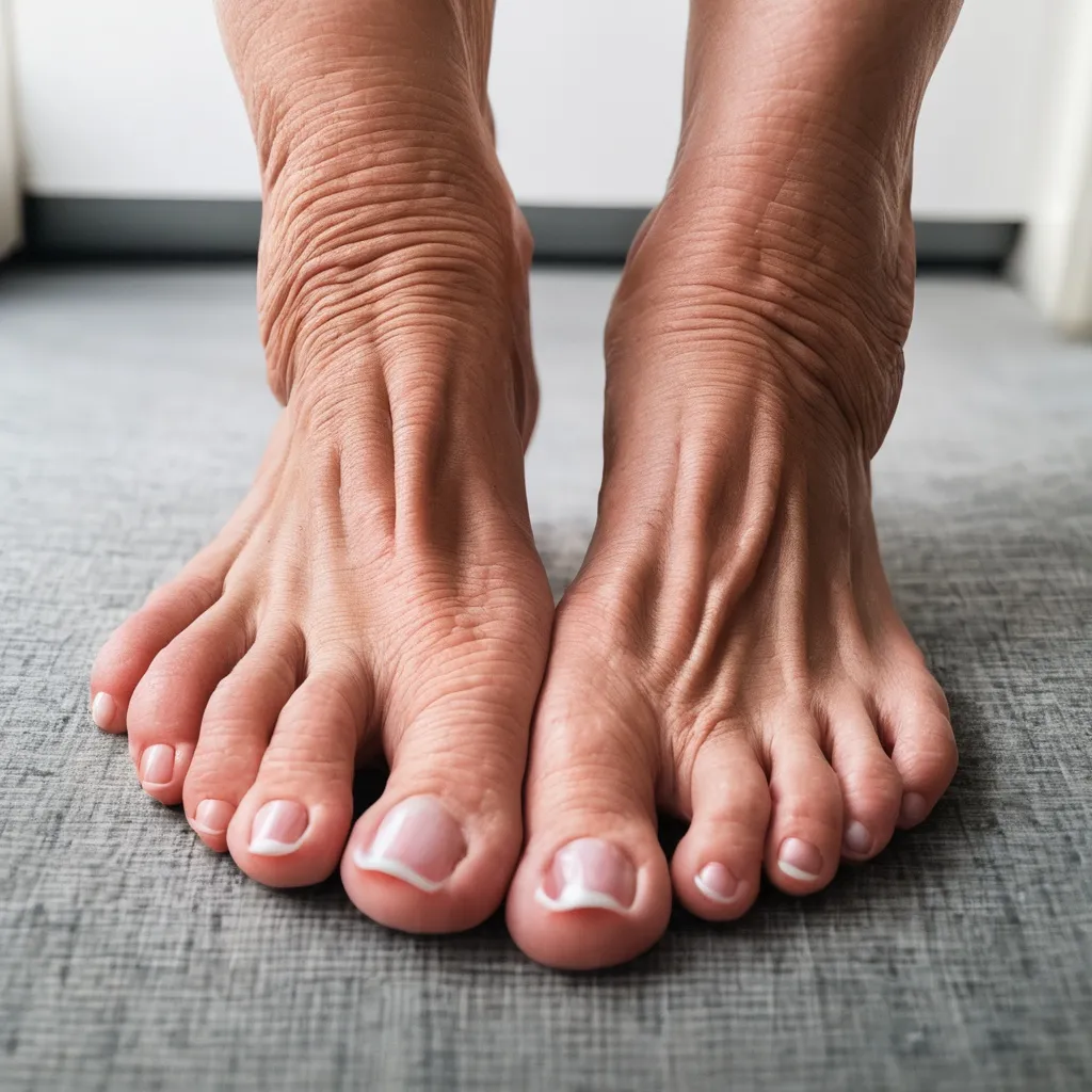 Prompt: my 60 year old girlfriend has a toenail problem 