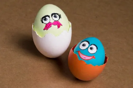 Prompt: 
muppet eggs