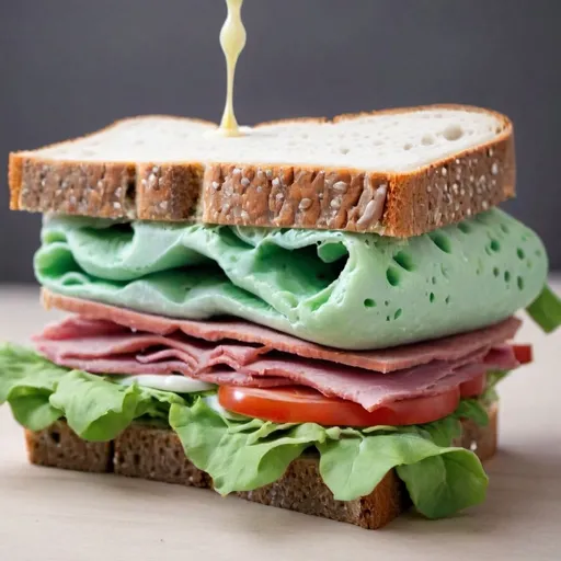 Prompt: Hate sandwich with extra mucus