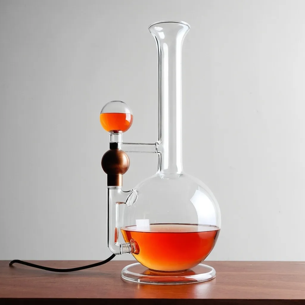 Prompt: Midcentury modern bong