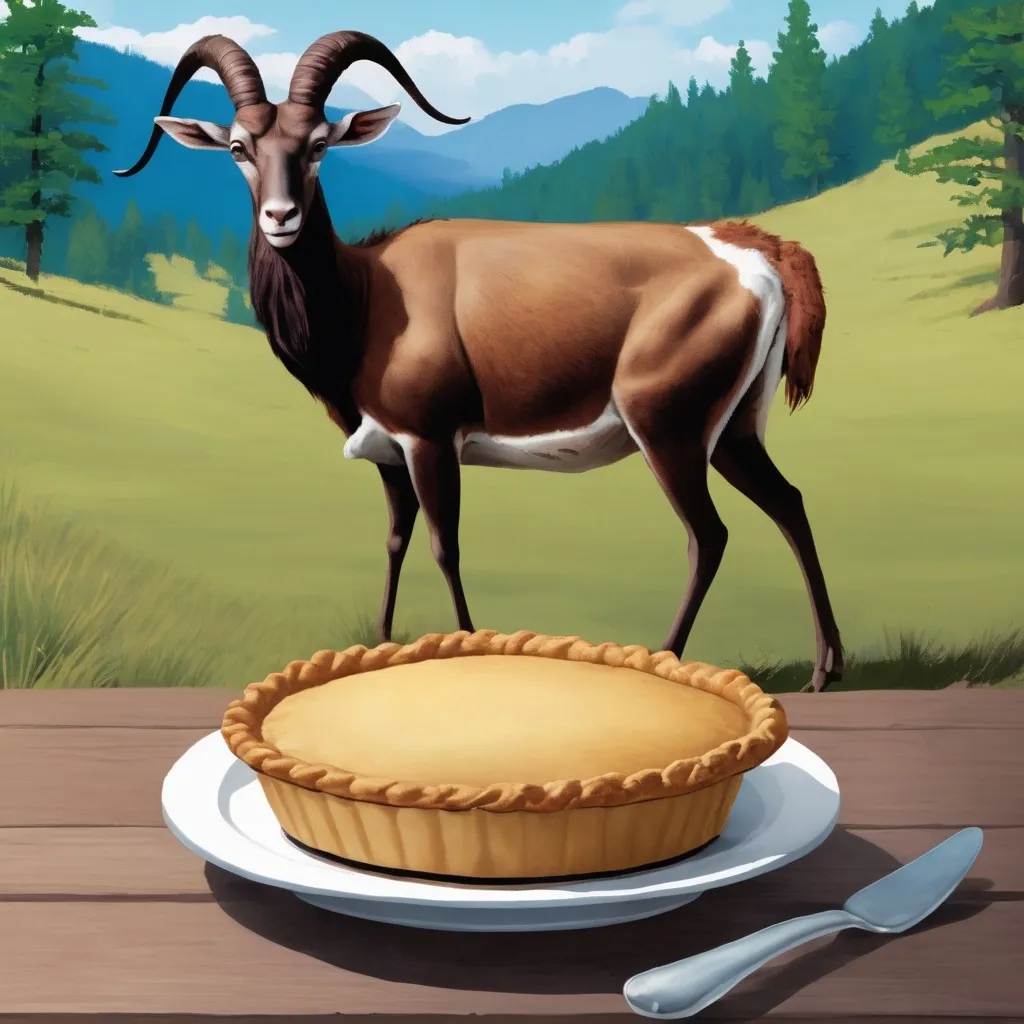 Prompt: let’s ungulate! Even-toed ungulates for pie!