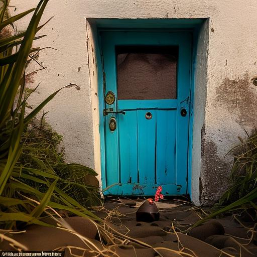 Prompt: Crosseyed bungalow egg at low tide with her sister on a Tuesday morning tells us nothing of what lies behind the door of What What. 