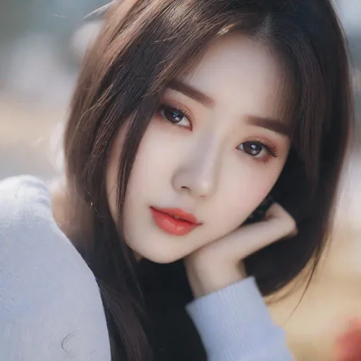 Prompt: eunha,  ulzzang, slim thick, uhd, realistic, 4k, 8k,  photoshoot, fox girl
