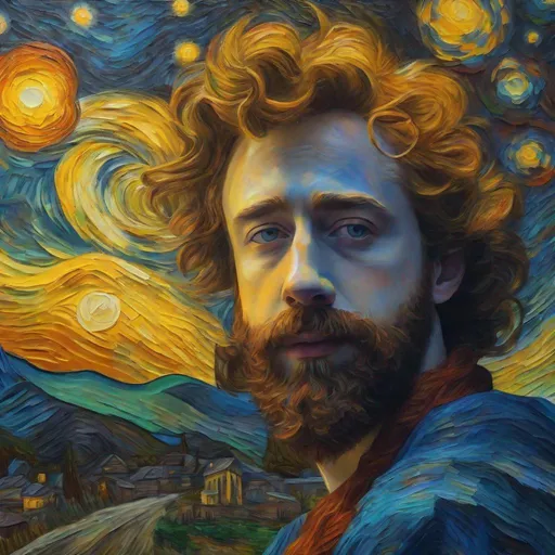 Prompt: cosmic horror, sam hyde, van Gogh type painting,Michelangelo type sculpture,  impressionism, naturalism, surrealism, scenic, portrait, realistic, uhd, 4k, 8k, autism,