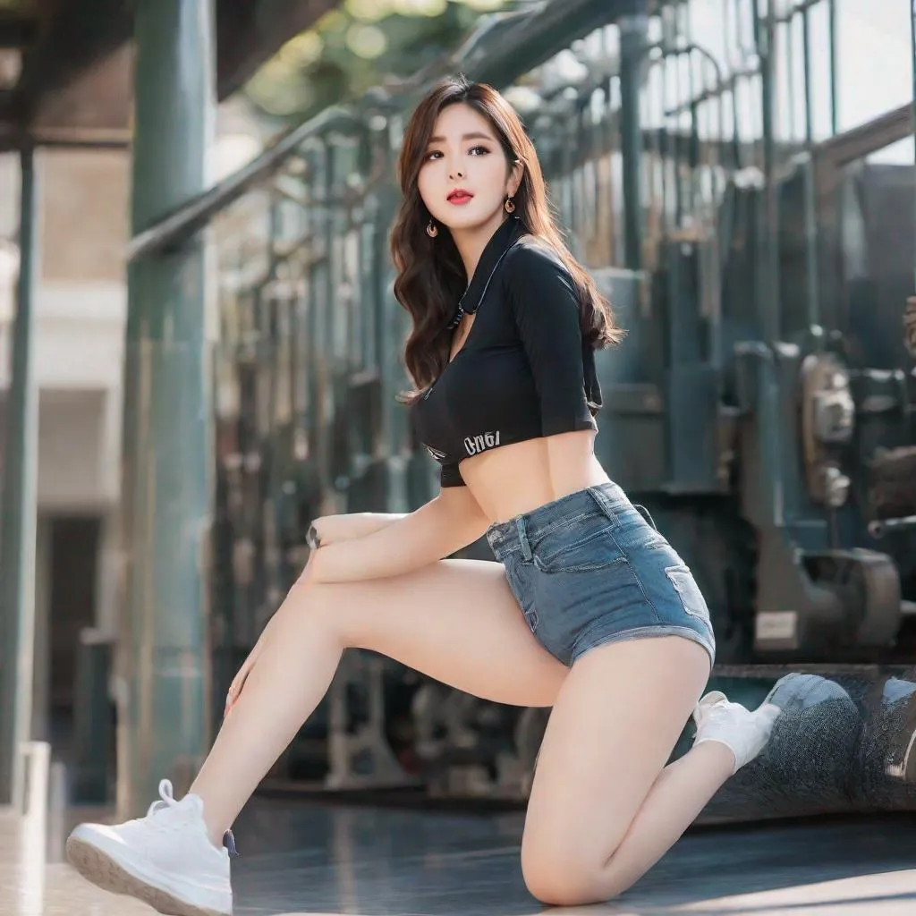 G Idle, ulzzang, stockings, big chest, slim thick, d