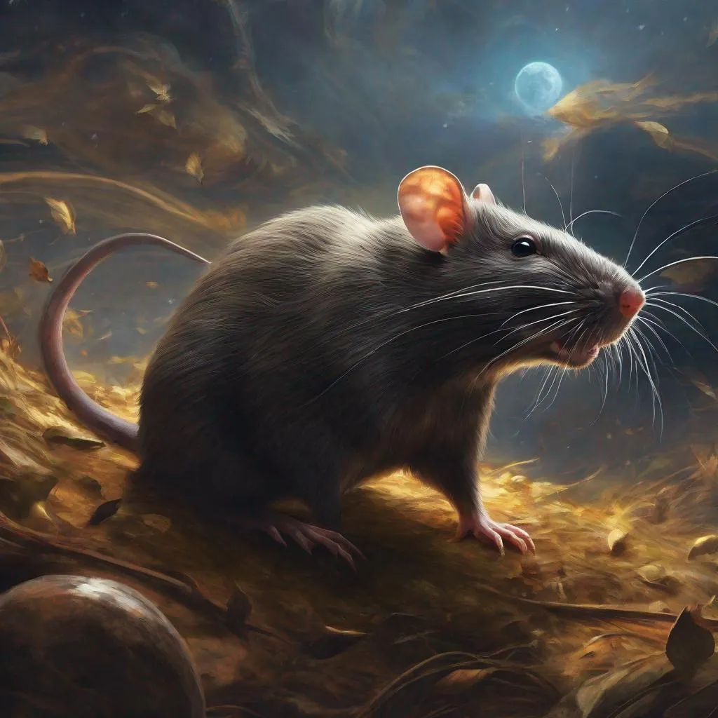 Prompt: Rat king. Giant Rats invading earth, there are too many we cannot stop them, ITS OVER, RUN.

cosmic horror, eldritch horror, giant rats, impressionism, naturalism, surrealism, portrait, realistic, uhd, 4k, 8k, autism,