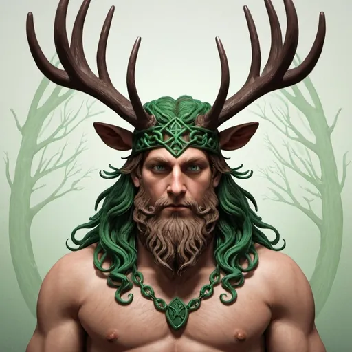 Prompt: cernunnos