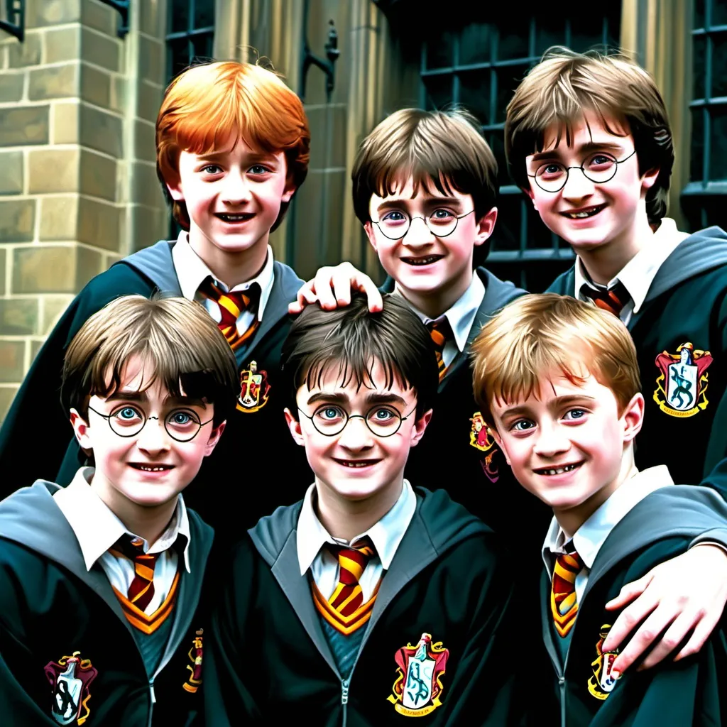 Prompt: Harry potter and dudleys boys