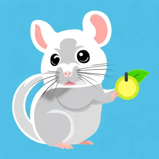 Prompt: create a logo for the server hosting brand "Cheeky Chinchilla" make the logo modern style