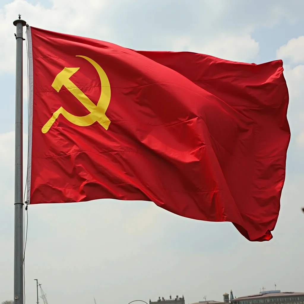Prompt: Soviet Union flag
