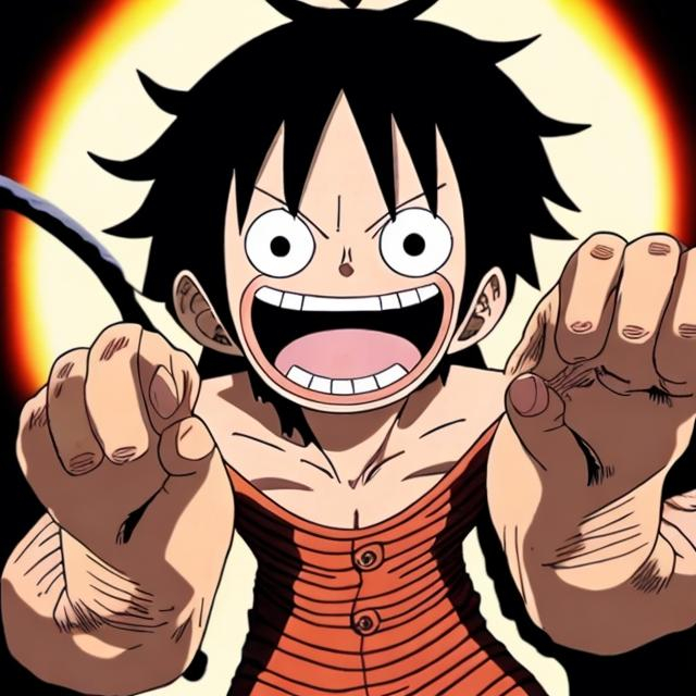 Prompt: e.g. Monkey D. Luffy from one piece
