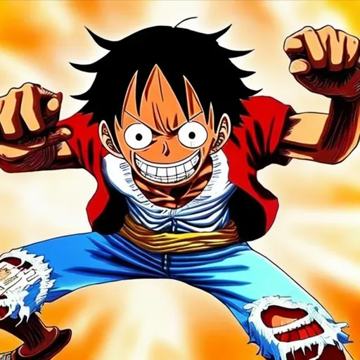 Prompt: e.g. Monkey D. Luffy from one piece
