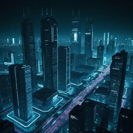Prompt: Cyber City