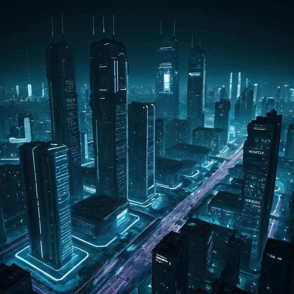 Prompt: Cyber City