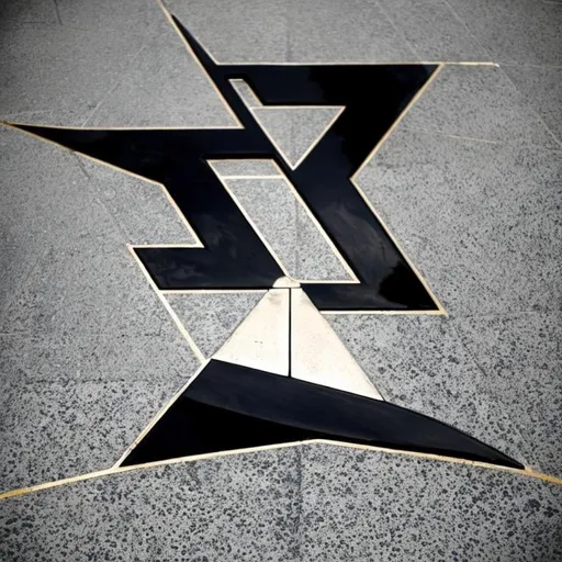 Prompt: For example, the logo can consist of a symbol representing a weapon, such as a sword or a gun, and another geometric shape can be added to it, such as a star or a triangle, to give the logo an artistic and cultural touch.  The logo can also be designed in strong, sharp colors such as red and black to express the strong and challenging elements that the channel contains.

 The channel's message can be made clear in the logo as well.  For example, adding letters or words that express the concept of combat, challenge, and strategy, such as "Elgeneral" or "Bankai"  These letters can be designed in unique and attractive shapes to stand out from other logos., superior quality, many details, Puri focus  Sharp and realistic