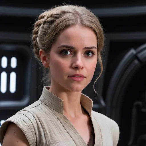 Prompt: Representation of felicity in the philosophy of Kant In Star Wars universe