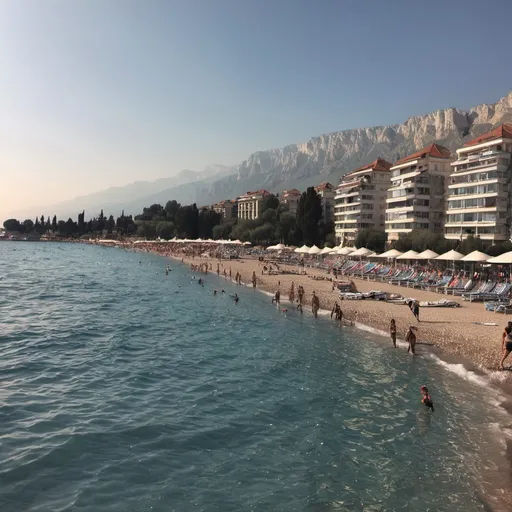 Prompt: Antalya beach