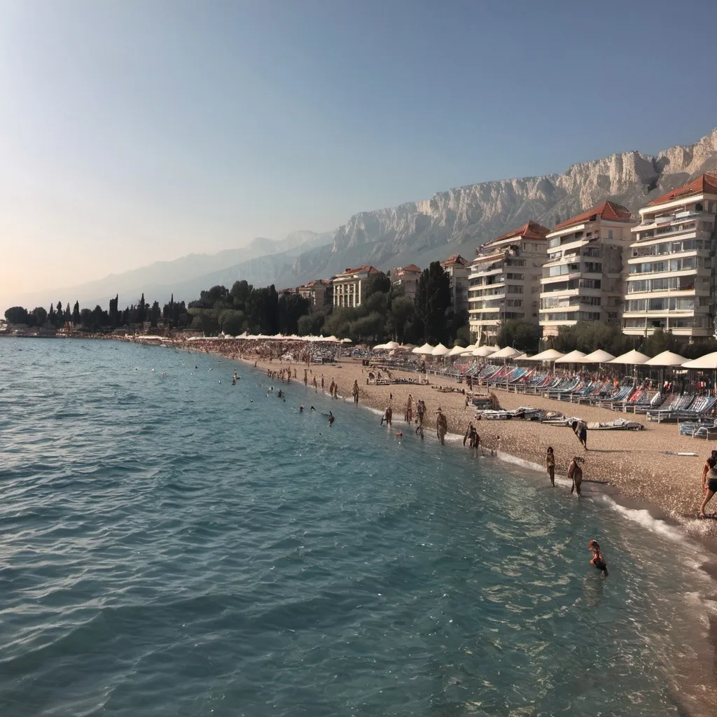 Prompt: Antalya beach