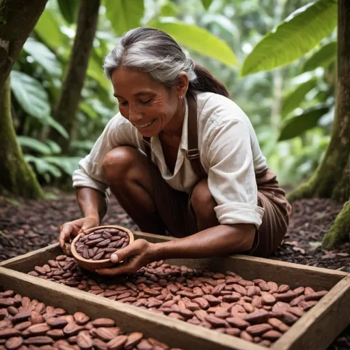 Prompt: Unlock the Essence of Artisanal Cacao: Delve into its Rich History, Flavor, and Health Benefits. Discover the Journey of Authenticity and Sustainability."