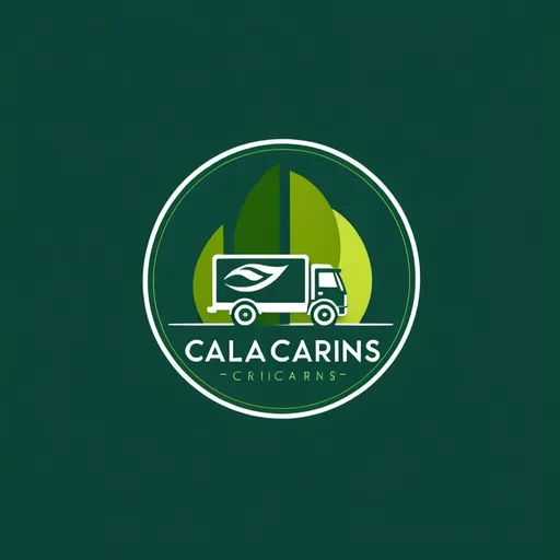 Prompt: (logo design) modern, sleek, vibrant color palette featuring greens and earthy tones, representing freshness and nature, incorporating elements like trucks or hortalizas, clean lines, professional look, symbolizing transport efficiency, appealing to health-conscious customers, high quality, ultra-detailed, emphasizing trust and reliability in service.