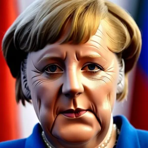 Prompt: Funny Angela Merkel