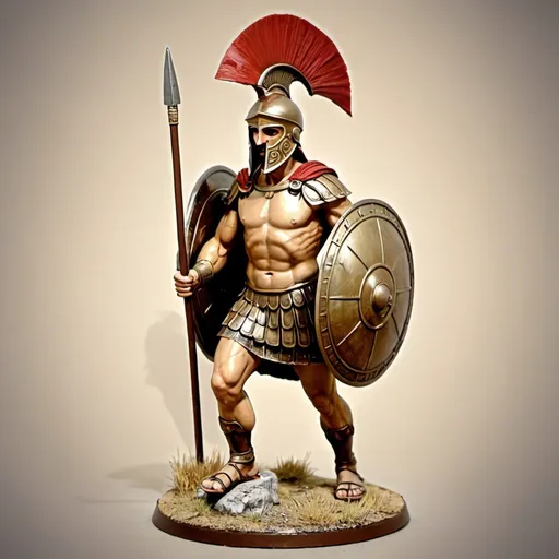 Prompt: Greek Hoplite