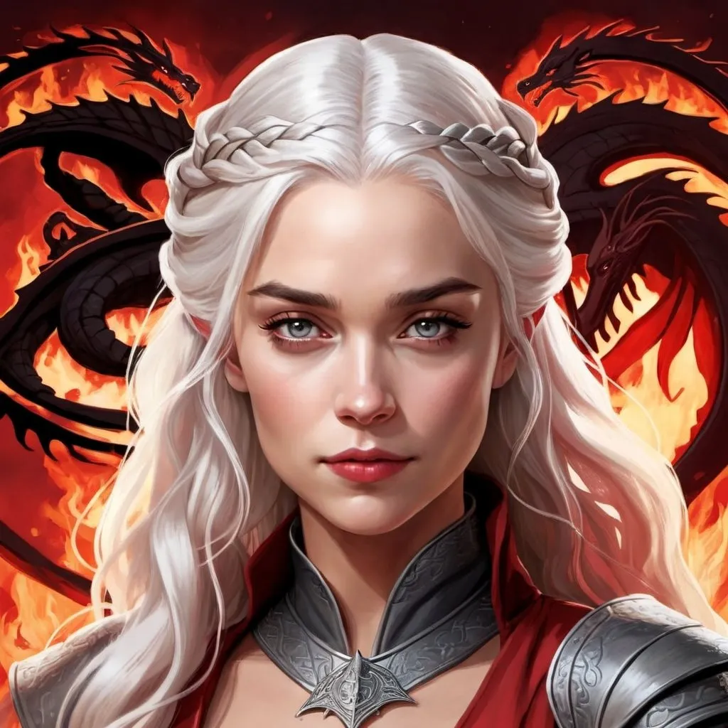 Prompt: female targaryen