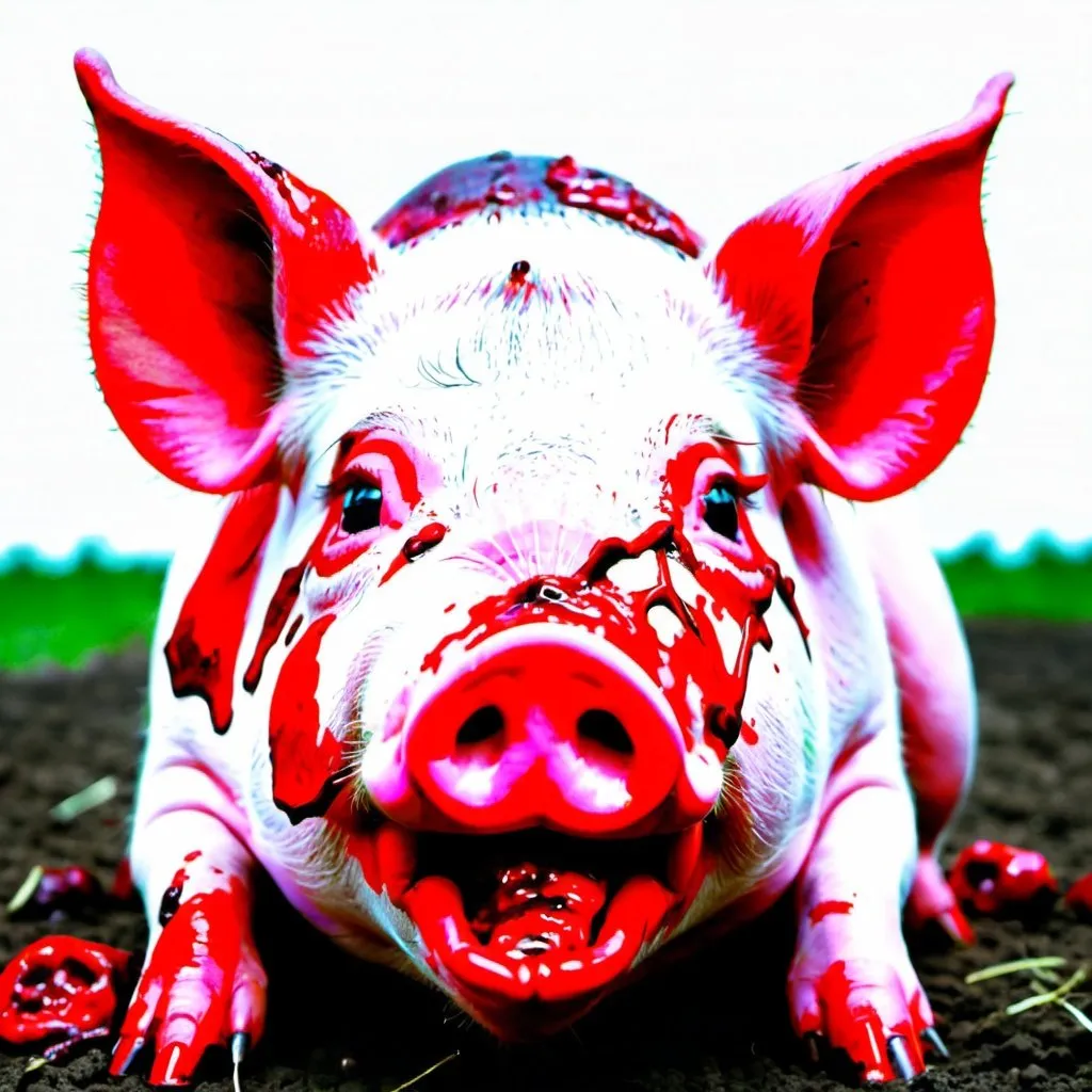 Prompt: Bloody rotten pigs eat your kidult


