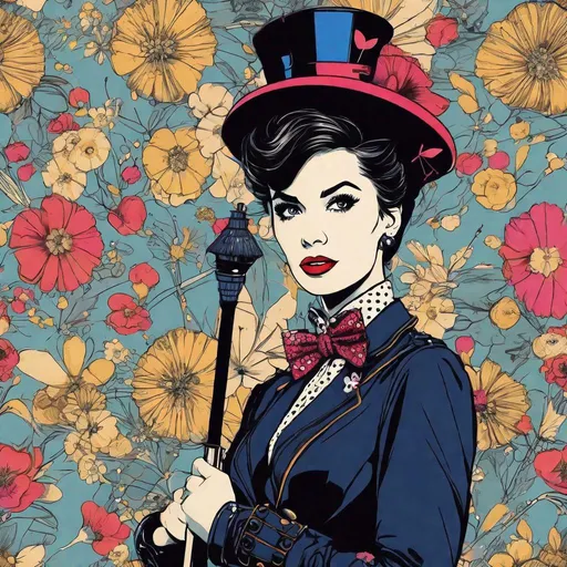 Prompt: Punk Mary Poppins