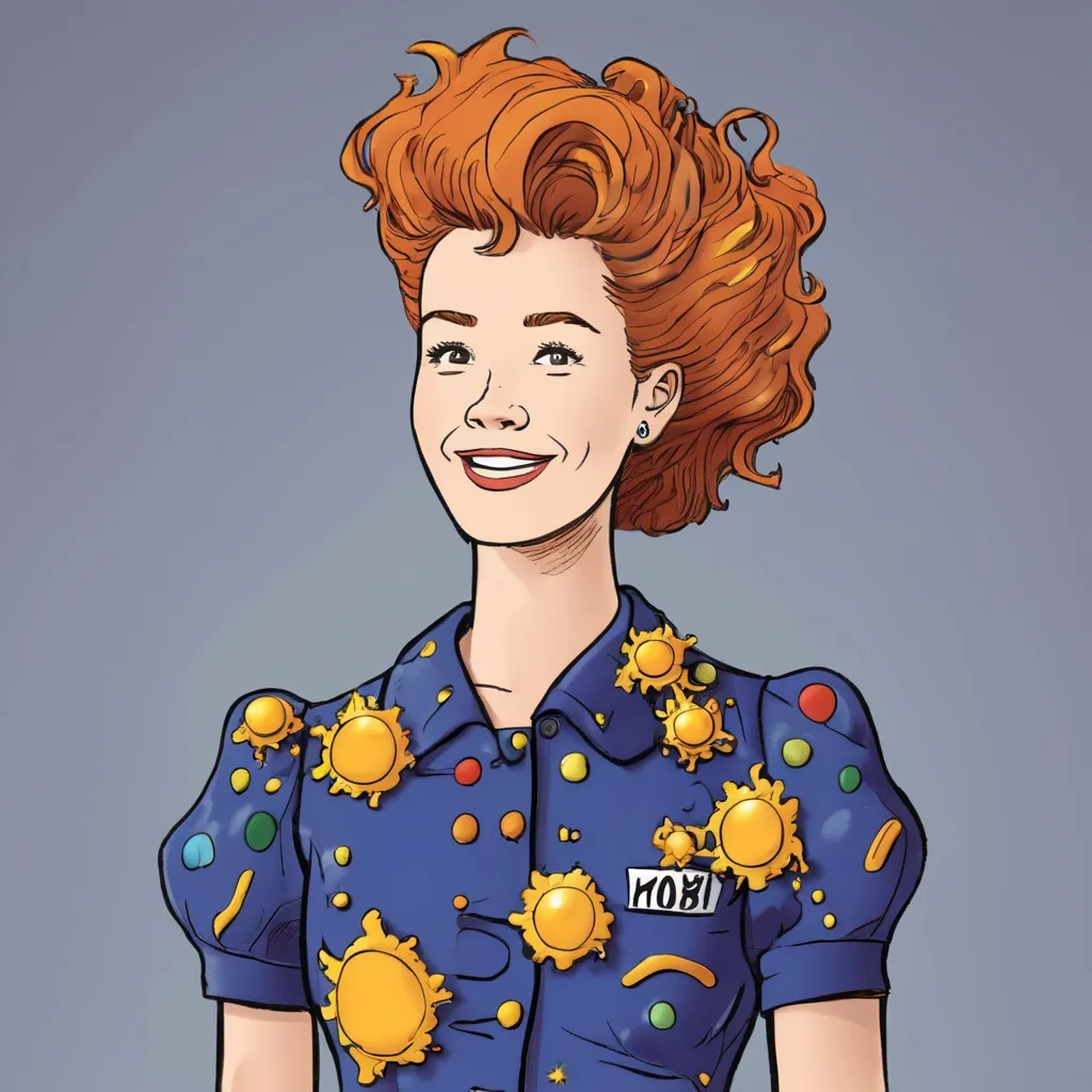 Prompt: Miss Frizzle