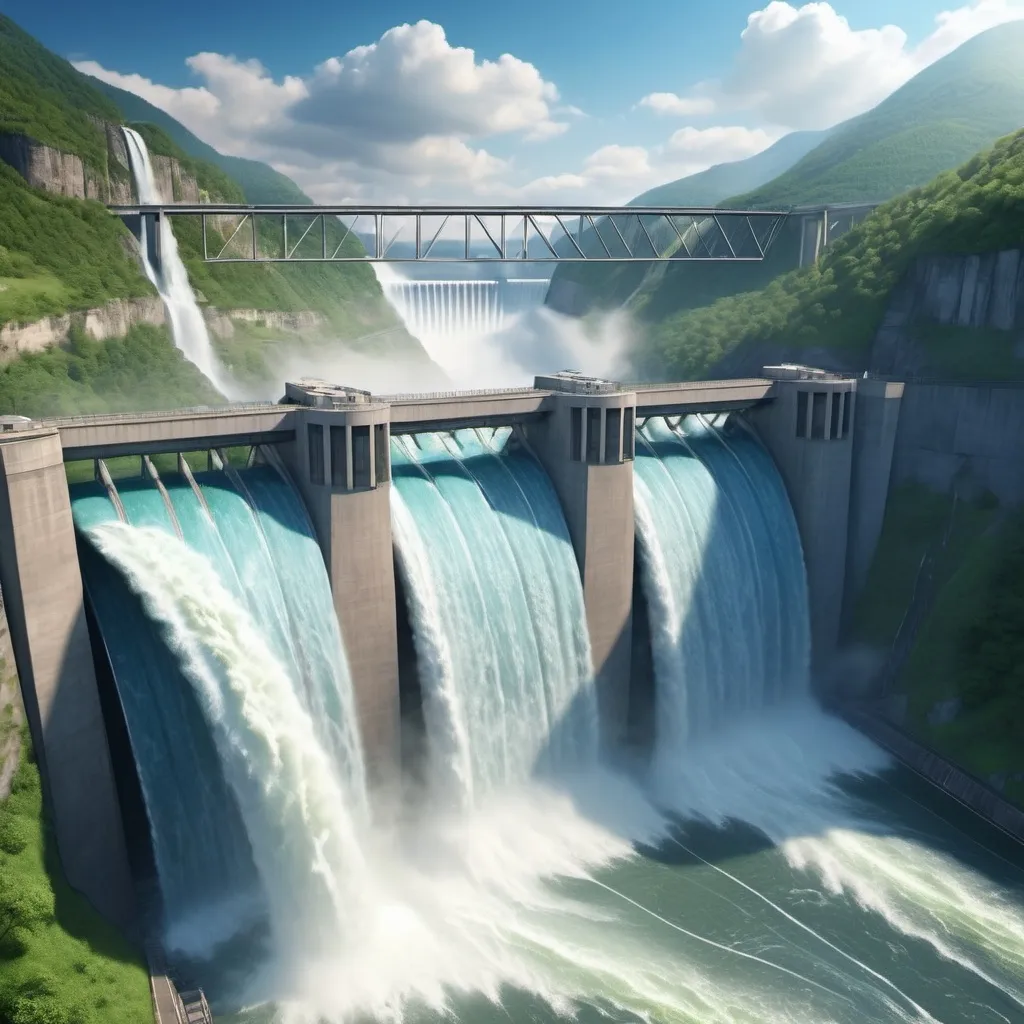 Prompt: Hydropower energy