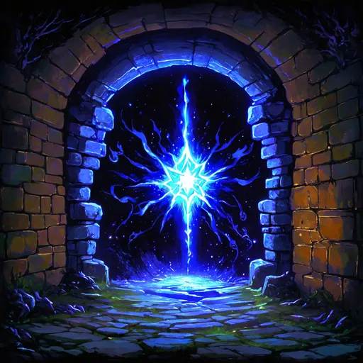 Prompt: A magical portal to the Underdark