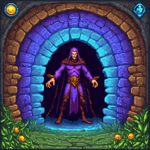 Prompt: A magical portal to the Underdark