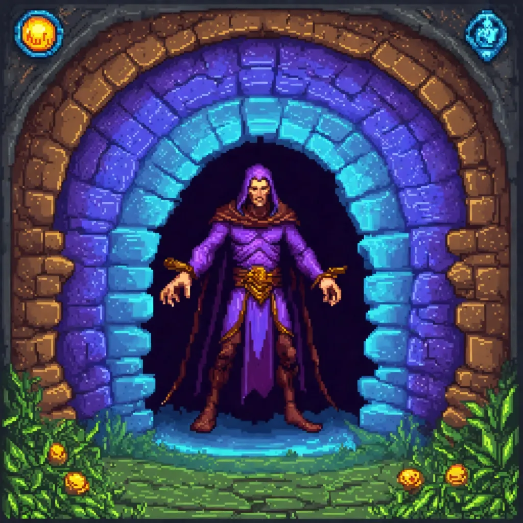 Prompt: A magical portal to the Underdark