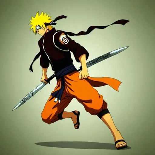 Prompt: naruto
 in nine tales form