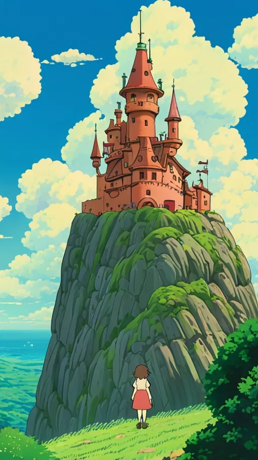 Prompt: 
Convert this image into Ghibli studio style