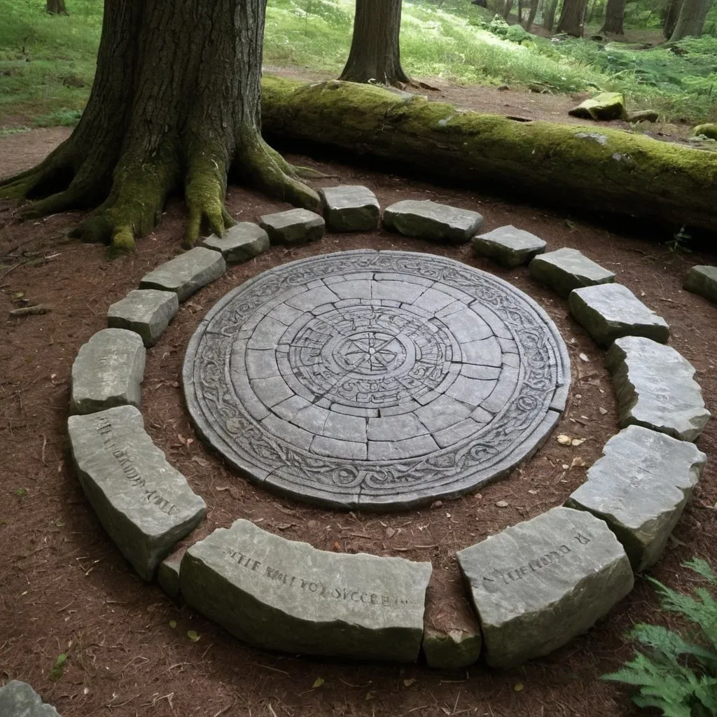 Prompt: Of hewn stones the sacred circle
Where the wizard sages sat
Let us try to remember
All the times where they were at