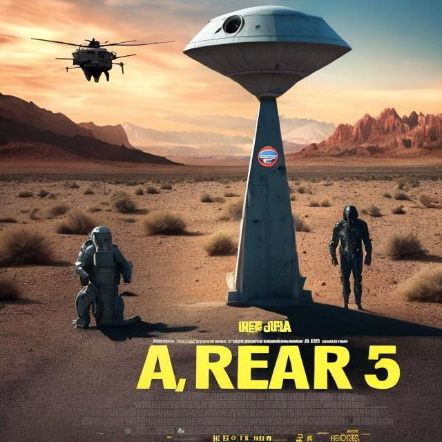 Prompt: area 51 movie