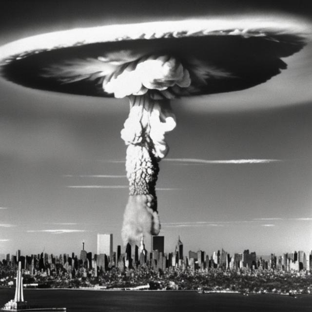 Prompt: new york city nuclear test